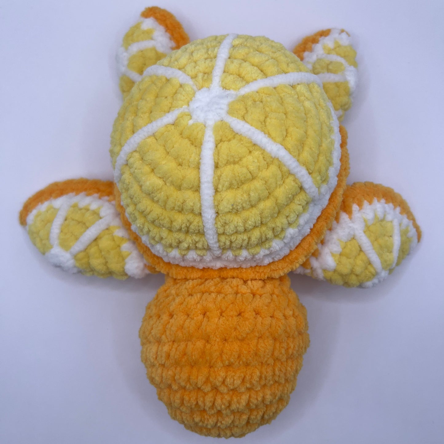 Lemon Turtle Crochet Plushie