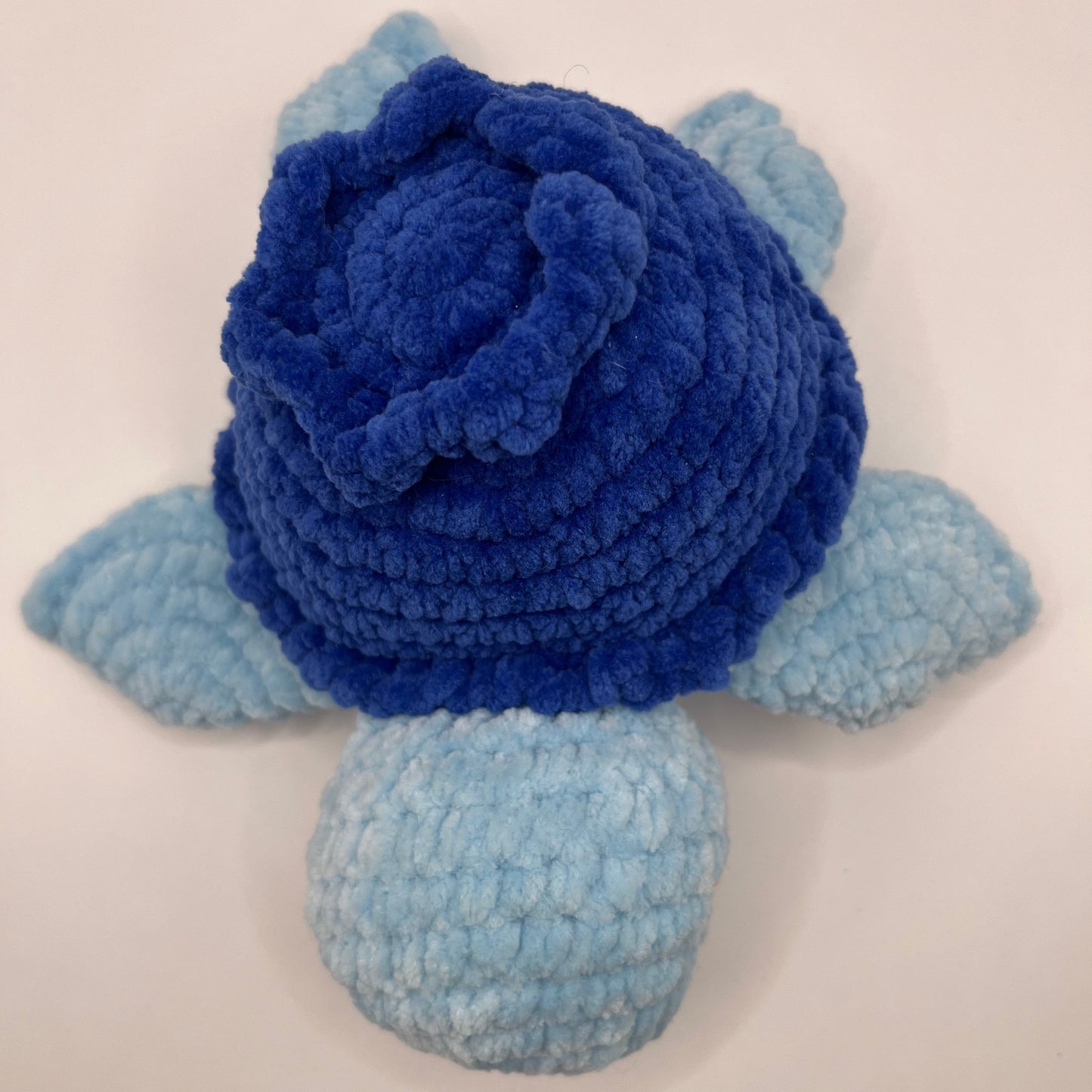 Blueberry Turtle Crochet Plushie
